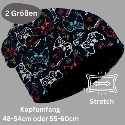 Reflektor Kinder Beanie Mütze & Loop - Gaming