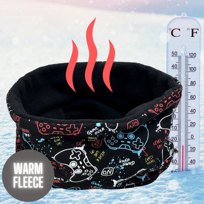 Reflektor Kinder Beanie Mütze oder Loop - Gaming