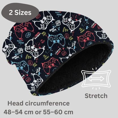 Reflektor Kinder Beanie Mütze oder Loop - Gaming