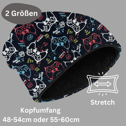 Reflektor Kinder Beanie Mütze & Loop - Gaming