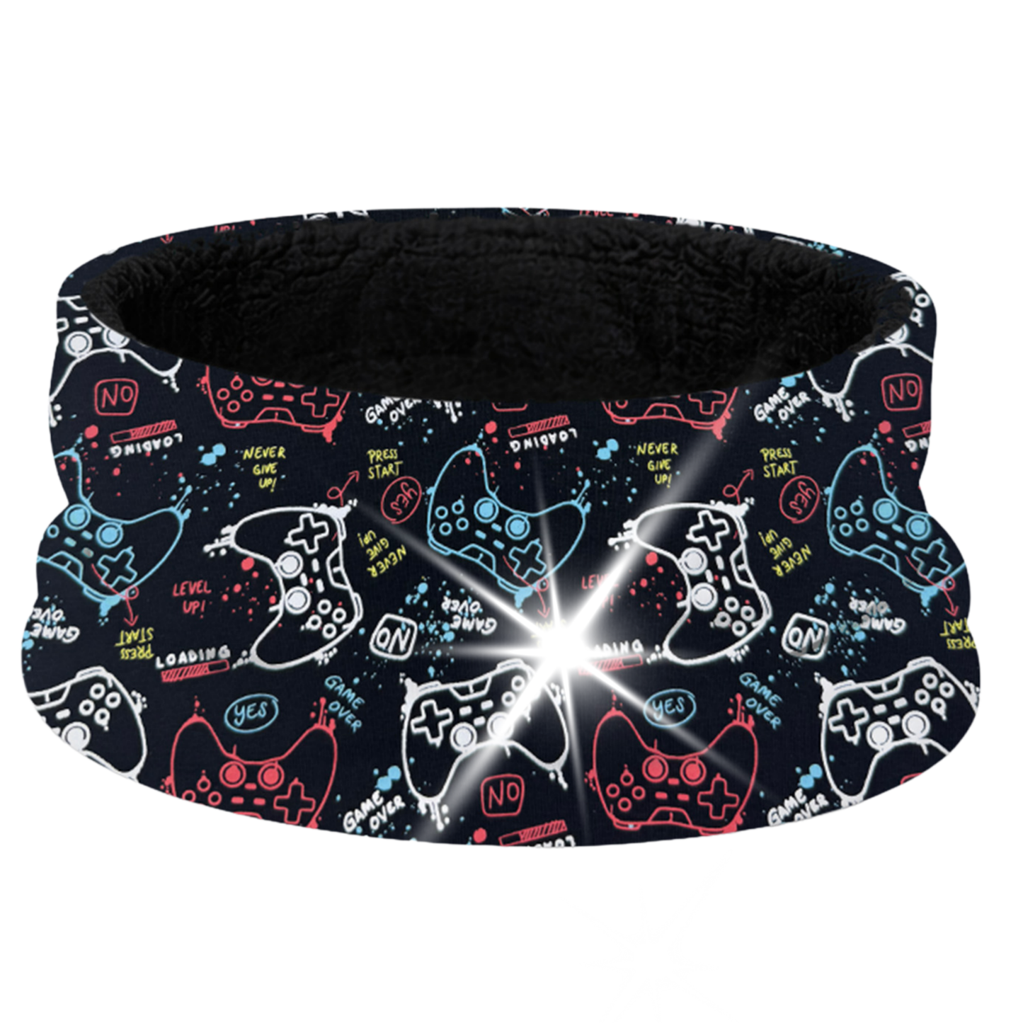 Reflektor Kinder Beanie Mütze & Loop - Gaming