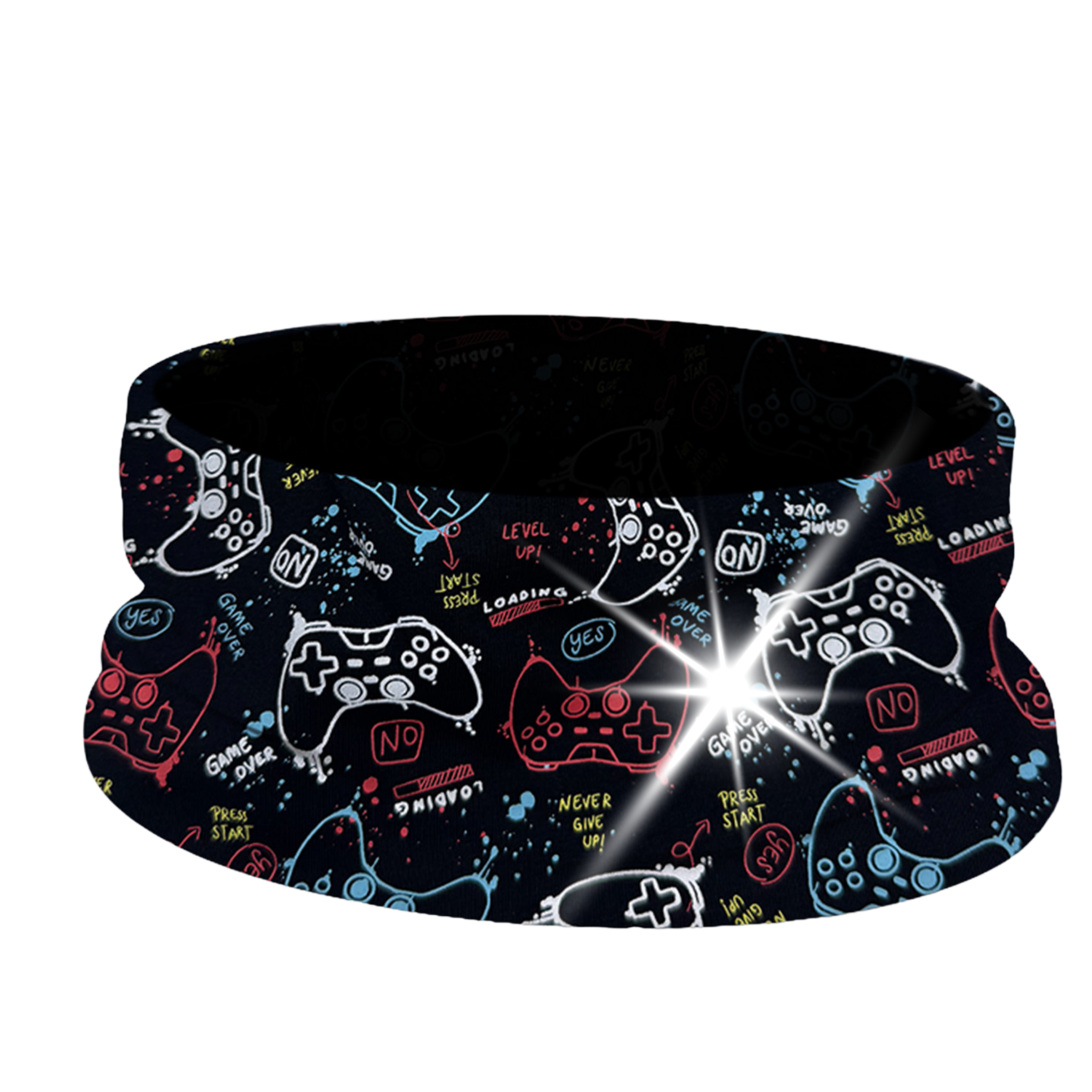 Reflektor Kinder Beanie Mütze & Loop - Gaming