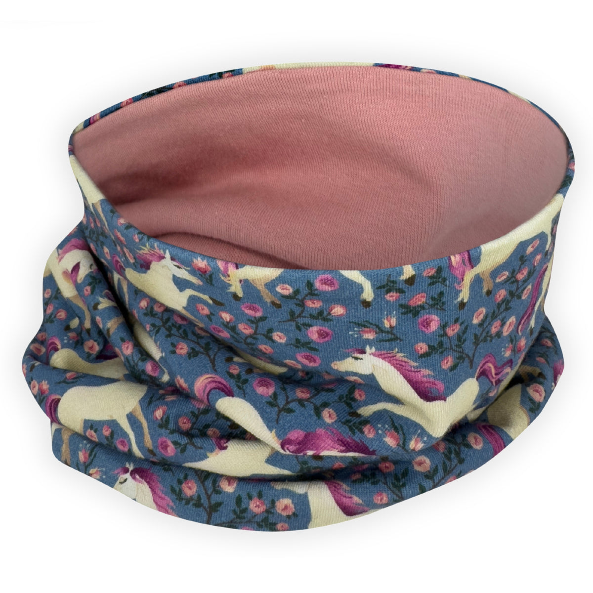 Kinder Beanie Mütze oder Loop - Pferd