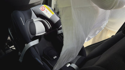 Autositz Sitzauflage Gruppe 2/3 Grau