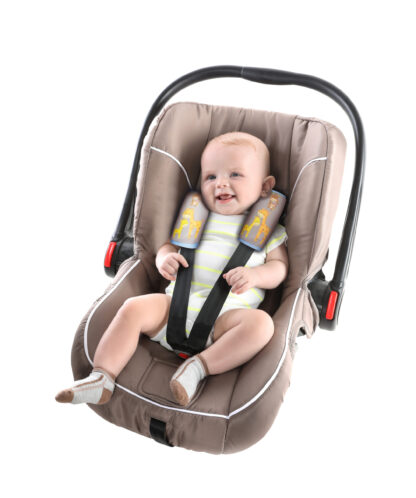 adorable-baby-in-child-safety-seat-on-white-background